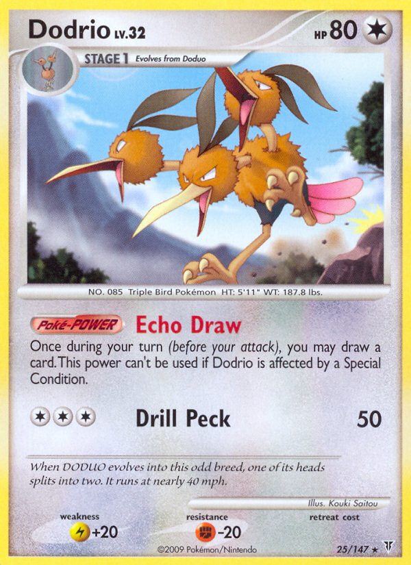 Dodrio (25/147) [Platinum: Supreme Victors] | Dumpster Cat Games