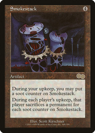 Smokestack [Urza's Saga] | Dumpster Cat Games