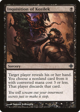 Inquisition of Kozilek [Rise of the Eldrazi] | Dumpster Cat Games