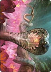 Lotus Cobra Art Card [Zendikar Rising Art Series] | Dumpster Cat Games
