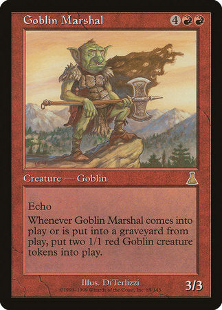 Goblin Marshal [Urza's Destiny] | Dumpster Cat Games