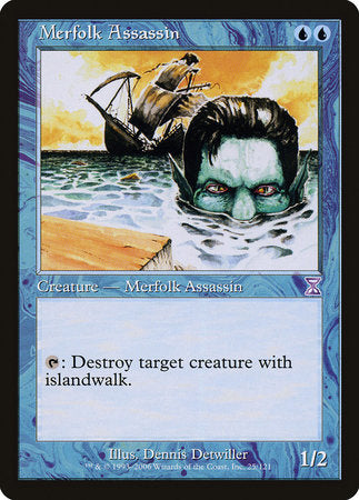 Merfolk Assassin [Time Spiral Timeshifted] | Dumpster Cat Games