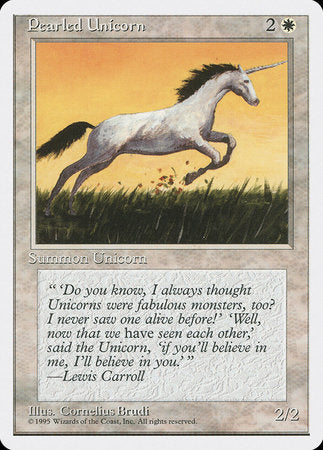 Pearled Unicorn [Fourth Edition] | Dumpster Cat Games