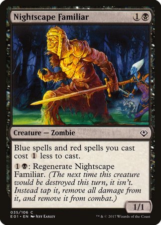 Nightscape Familiar [Archenemy: Nicol Bolas] | Dumpster Cat Games