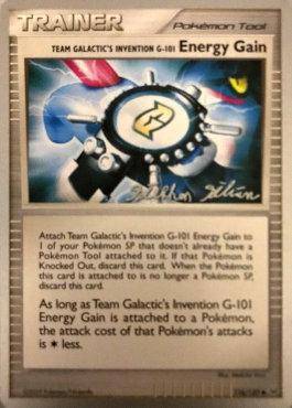 Team Galactic's Invention G-101 Energy Gain (116/127) (Luxdrill - Stephen Silvestro) [World Championships 2009] | Dumpster Cat Games