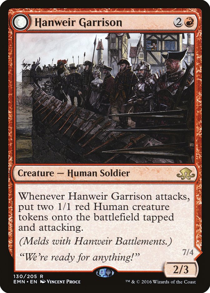 Hanweir Garrison [Eldritch Moon] | Dumpster Cat Games
