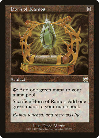 Horn of Ramos [Mercadian Masques] | Dumpster Cat Games