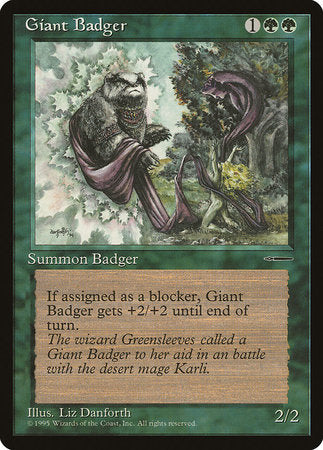 Giant Badger [HarperPrism Book Promos] | Dumpster Cat Games