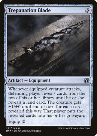 Trepanation Blade [Iconic Masters] | Dumpster Cat Games