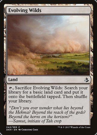 Evolving Wilds [Amonkhet] | Dumpster Cat Games