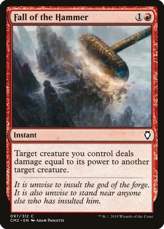 Fall of the Hammer [Commander Anthology Volume II] | Dumpster Cat Games