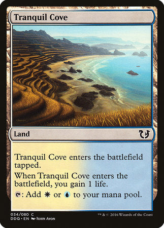 Tranquil Cove [Duel Decks: Blessed vs. Cursed] | Dumpster Cat Games