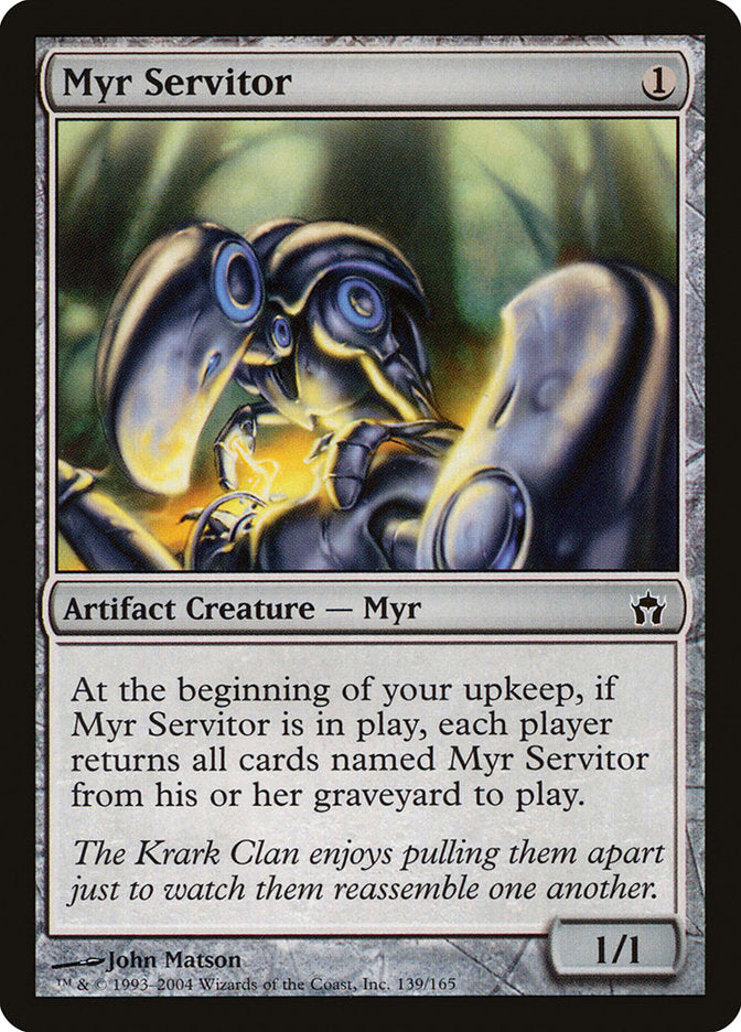 Myr Servitor [Fifth Dawn] | Dumpster Cat Games