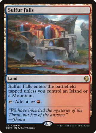 Sulfur Falls [Dominaria] | Dumpster Cat Games