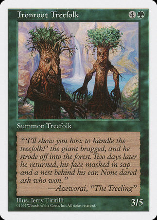 Ironroot Treefolk [Fifth Edition] | Dumpster Cat Games