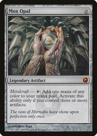 Mox Opal [Scars of Mirrodin] | Dumpster Cat Games