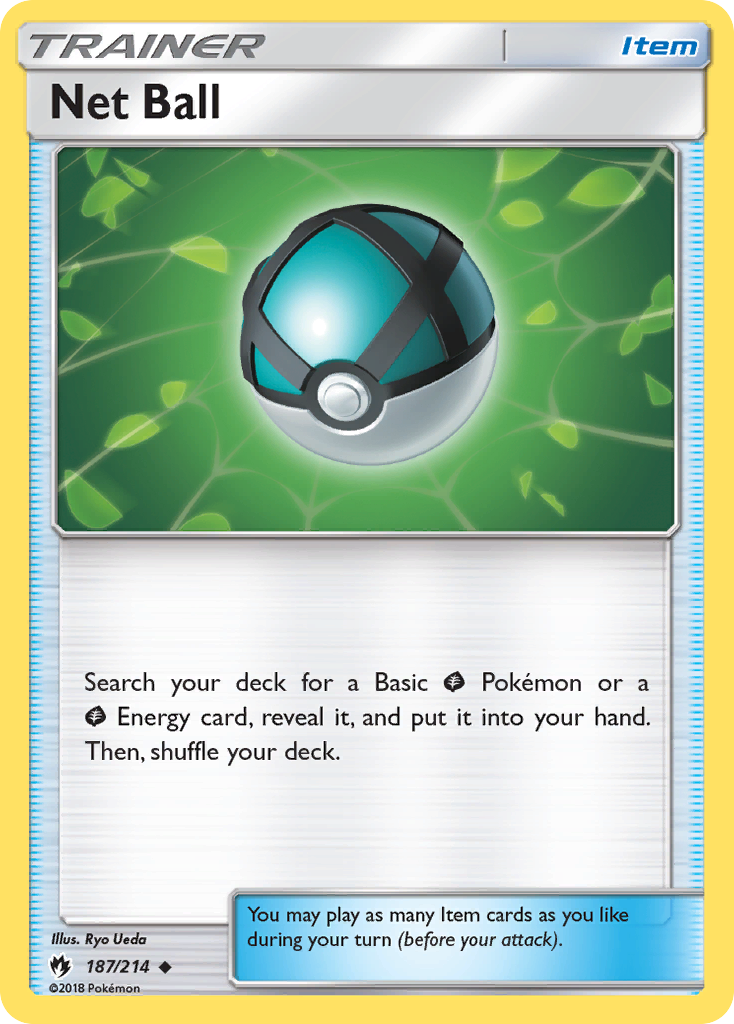 Net Ball (187/214) [Sun & Moon: Lost Thunder] | Dumpster Cat Games