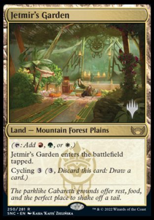 Jetmir's Garden (Promo Pack) [Streets of New Capenna Promos] | Dumpster Cat Games