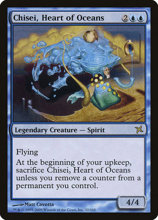 Chisei, Heart of Oceans [Betrayers of Kamigawa] | Dumpster Cat Games