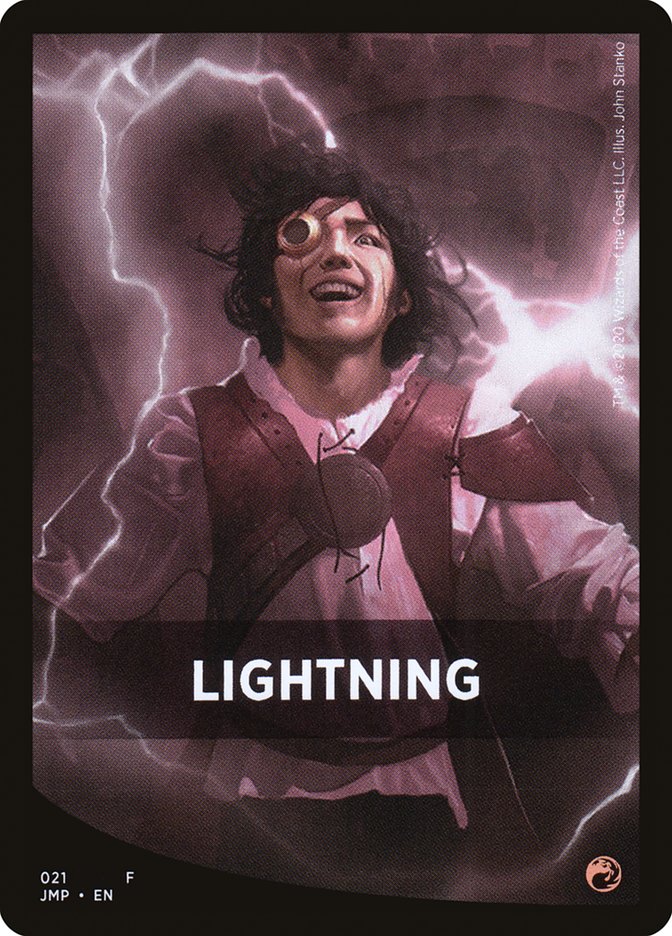 Lightning Theme Card [Jumpstart Front Cards] | Dumpster Cat Games