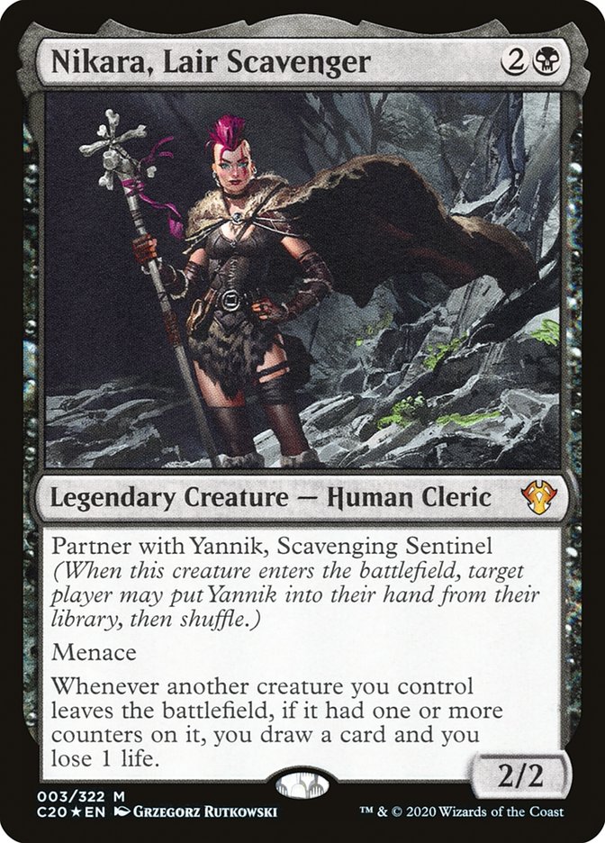 Nikara, Lair Scavenger [Commander 2020] | Dumpster Cat Games