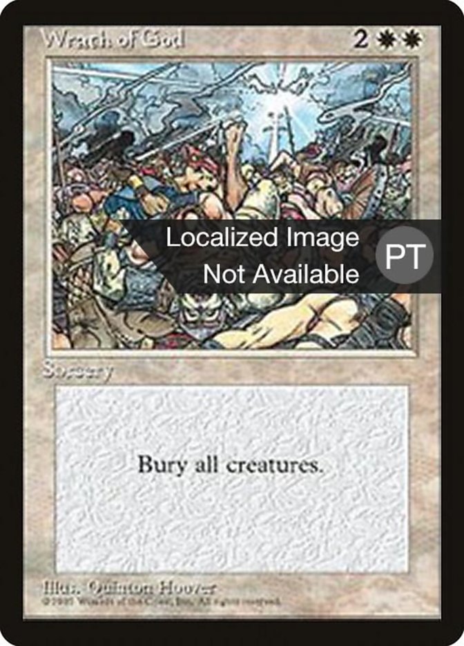 Wrath of God [Fourth Edition (Foreign Black Border)] | Dumpster Cat Games