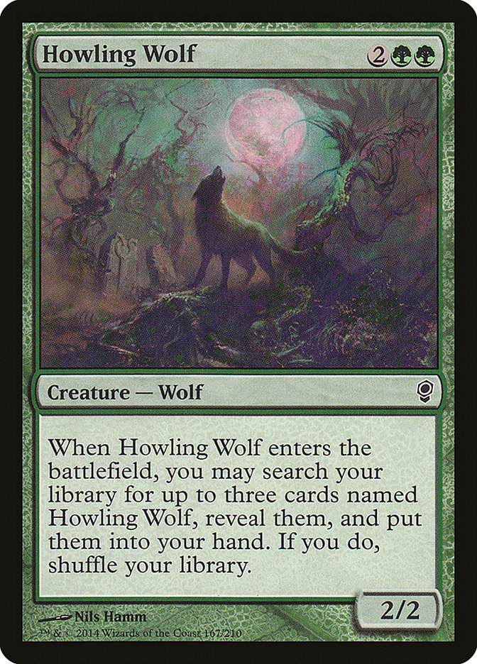 Howling Wolf [Conspiracy] | Dumpster Cat Games