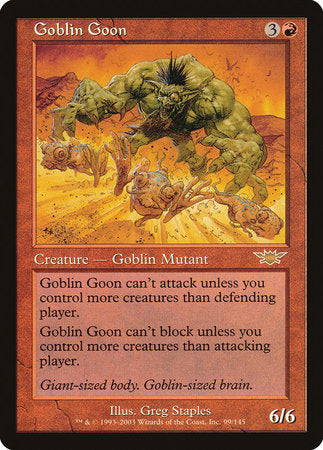 Goblin Goon [Legions] | Dumpster Cat Games