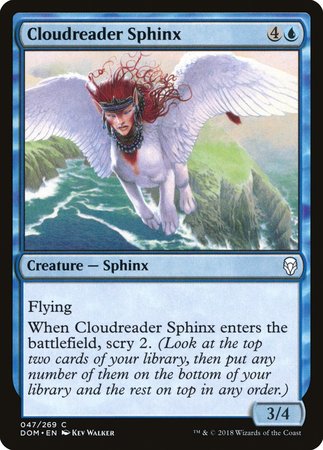 Cloudreader Sphinx [Dominaria] | Dumpster Cat Games