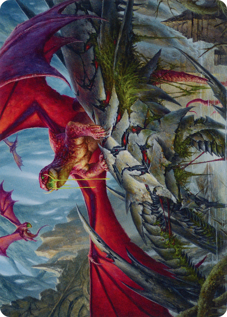 Hoarding Broodlord Art Card [March of the Machine Art Series] | Dumpster Cat Games