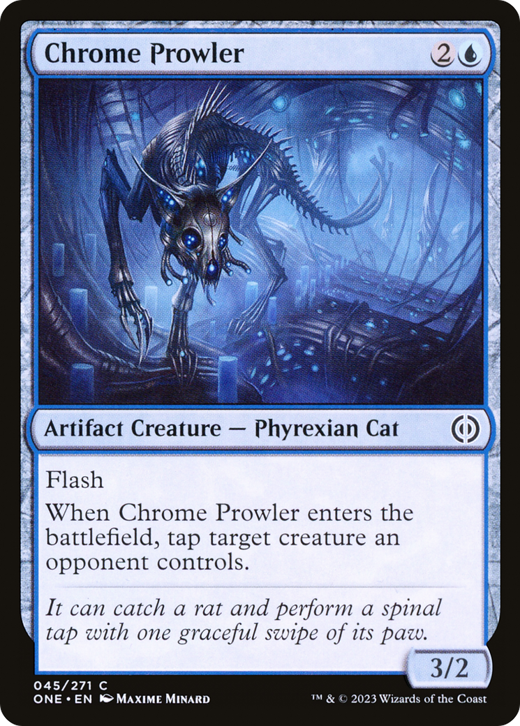 Chrome Prowler [Phyrexia: All Will Be One] | Dumpster Cat Games