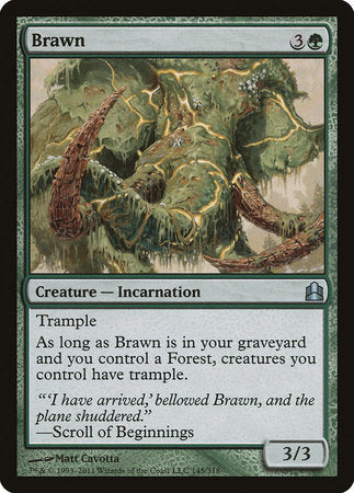 Brawn [Commander 2011] | Dumpster Cat Games