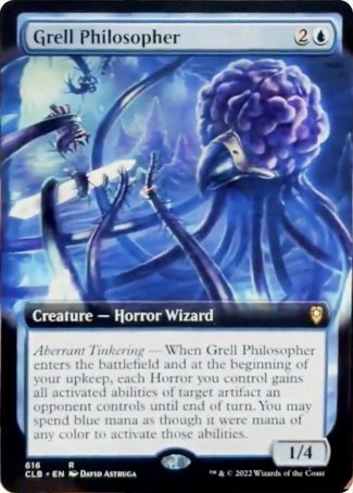 Grell Philosopher (Extended Art) [Commander Legends: Battle for Baldur's Gate] | Dumpster Cat Games