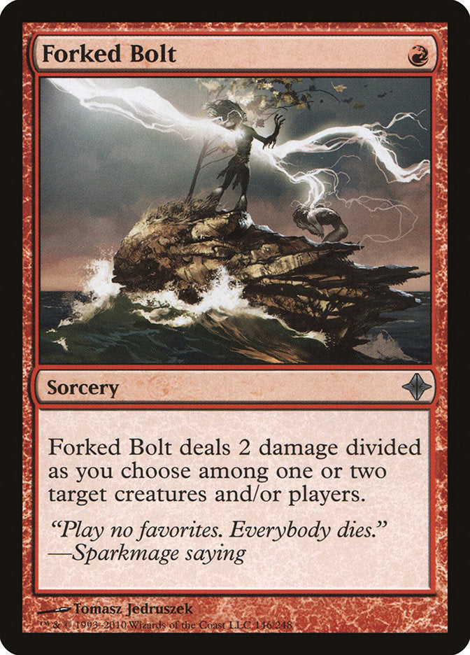 Forked Bolt [Rise of the Eldrazi] | Dumpster Cat Games