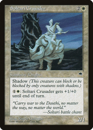Soltari Crusader [Tempest] | Dumpster Cat Games