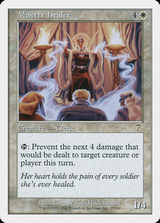 Master Healer [Seventh Edition] | Dumpster Cat Games