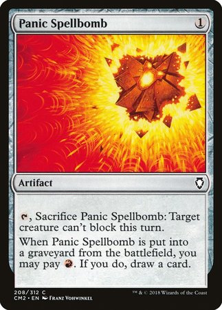 Panic Spellbomb [Commander Anthology Volume II] | Dumpster Cat Games