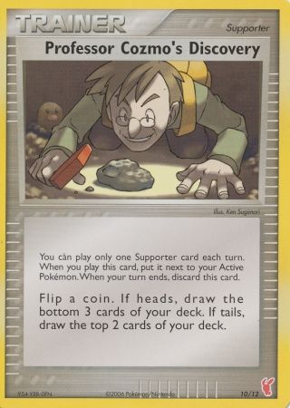 Professor Cozmo's Discovery (10/12) [EX: Trainer Kit 2 - Plusle] | Dumpster Cat Games