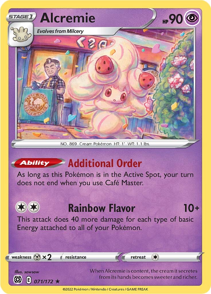 Alcremie (071/172) [Sword & Shield: Brilliant Stars] | Dumpster Cat Games
