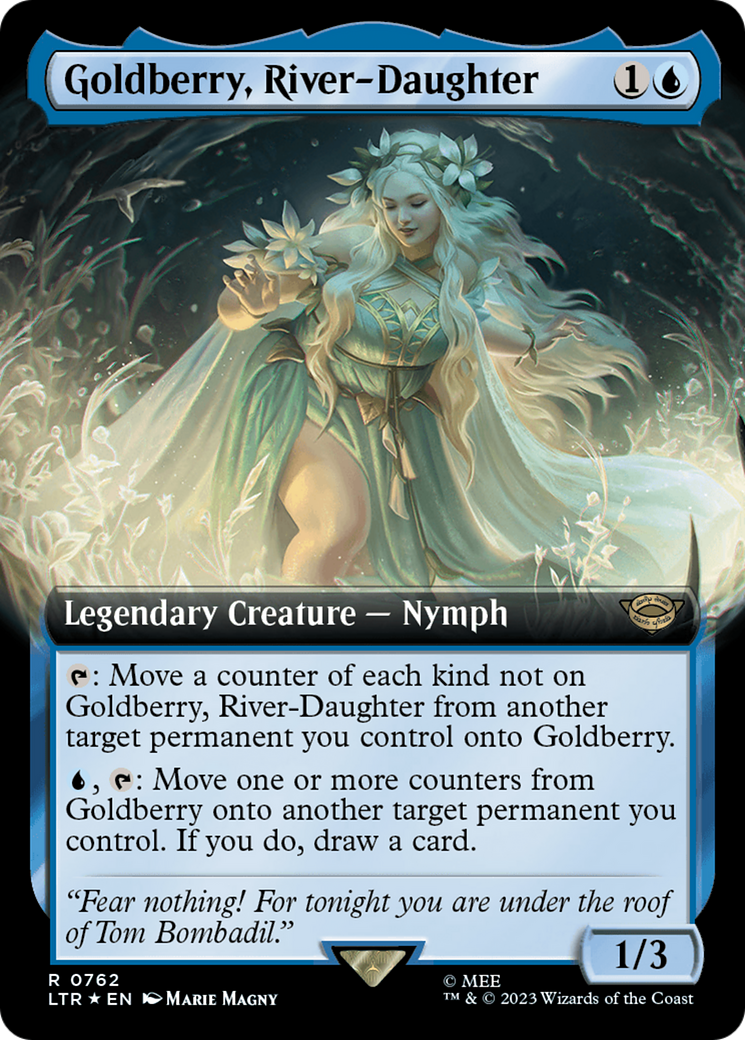 Goldberry, River-Daughter (Extended Art) (Surge Foil) [The Lord of the Rings: Tales of Middle-Earth] | Dumpster Cat Games