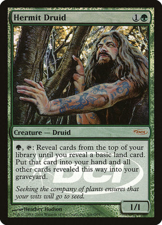 Hermit Druid [Judge Gift Cards 2004] | Dumpster Cat Games