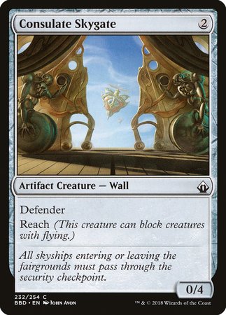 Consulate Skygate [Battlebond] | Dumpster Cat Games