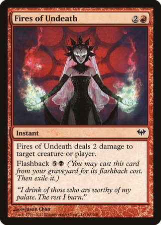 Fires of Undeath [Dark Ascension] | Dumpster Cat Games