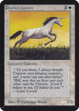 Pearled Unicorn [Limited Edition Alpha] | Dumpster Cat Games