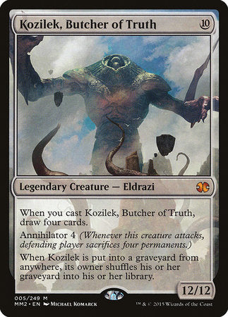 Kozilek, Butcher of Truth [Modern Masters 2015] | Dumpster Cat Games