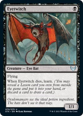 Eyetwitch [Strixhaven: School of Mages] | Dumpster Cat Games