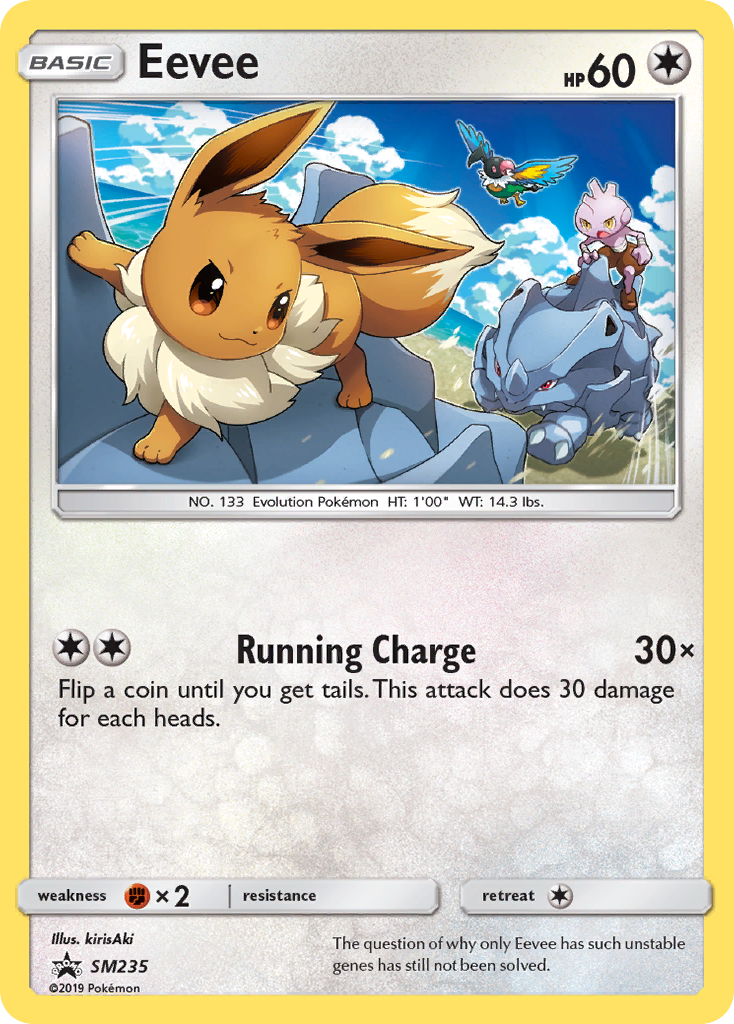 Eevee (SM235) [Sun & Moon: Black Star Promos] | Dumpster Cat Games