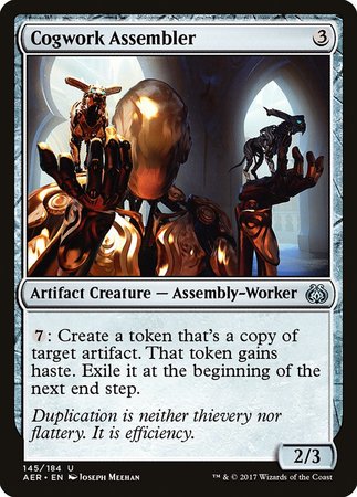 Cogwork Assembler [Aether Revolt] | Dumpster Cat Games