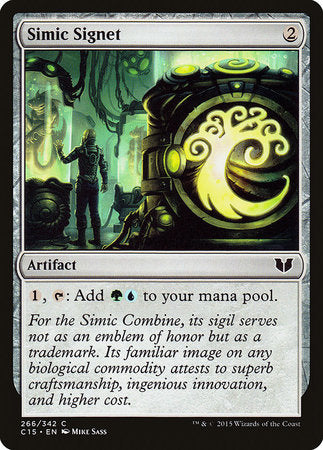 Simic Signet [Commander 2015] | Dumpster Cat Games