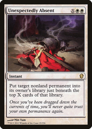 Unexpectedly Absent [Commander 2013] | Dumpster Cat Games